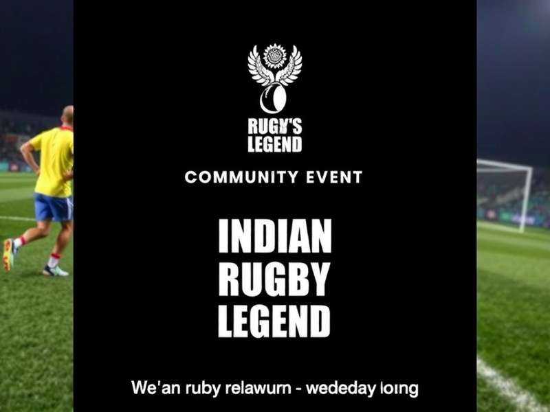Indian Rugby Legend - Community Meetup Indian Rugby Legend Community Event